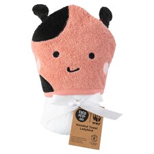 Tesco Wwf Hooded Ladybird Towel