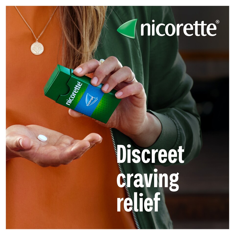 image 1 of Nicorette Lozenge Mint 2mg 80ct