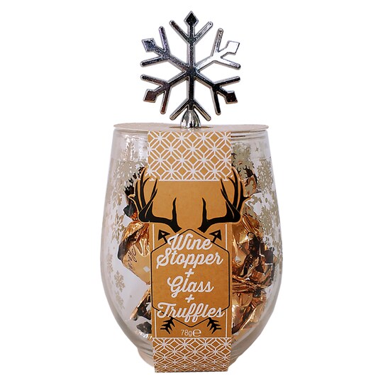 Snowflake Wine Stopper And Truffles