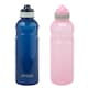 image 1 of Smash Pink & Navy Stealth Water Bottle 500ml Assorted