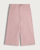 image 4 of F&F Girls Pure Cotton Wide Leg Jeans in Pink