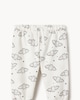 image 4 of F&F Baby 2-Piece Cotton Rich Bat Sweatshirt and Joggers Set in White