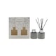 image 2 of F&F Home Sparkle Reed Diffusers Orange Blosson & Musk 2 x 40ml