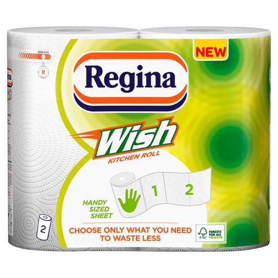 Regina Wish 2 Roll Tesco Groceries