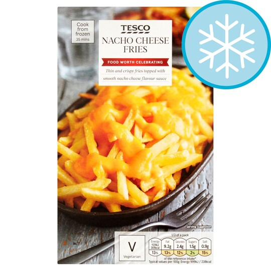 Tesco Nacho Cheese Fries 500G Tesco Groceries