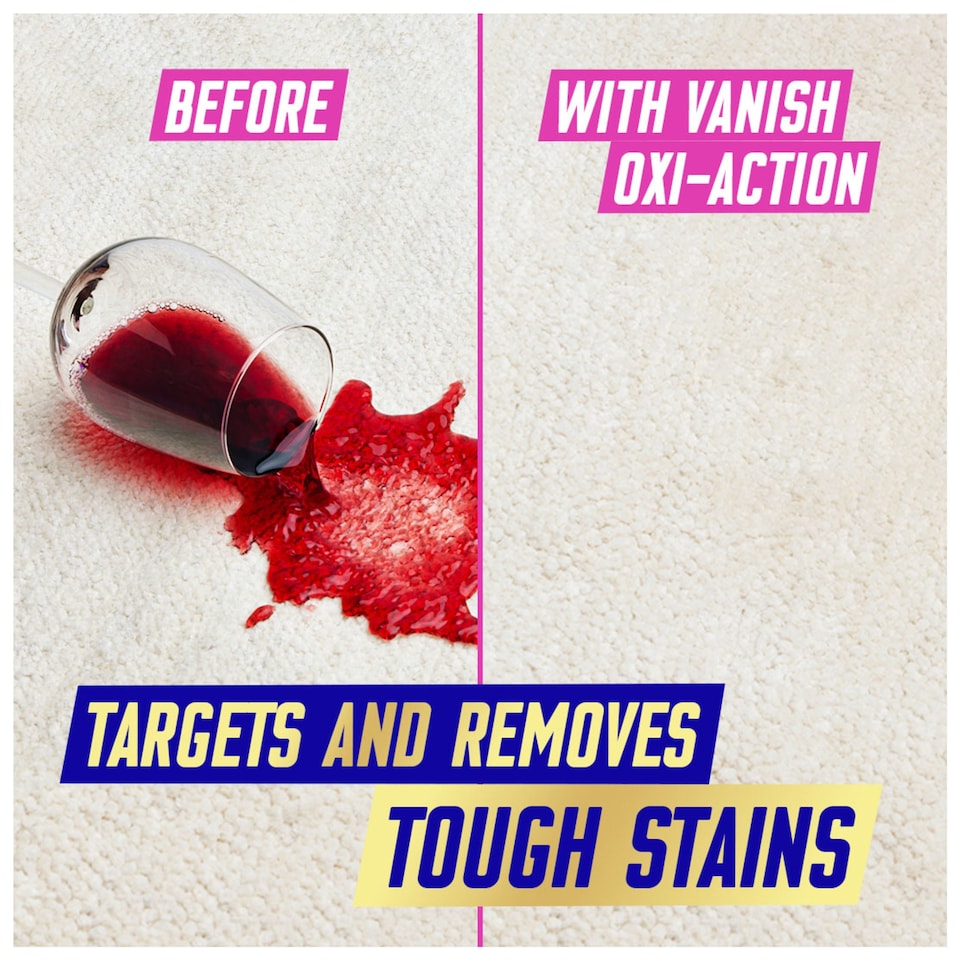 image 1 of Vanish Oxi Action Carpet Stain Remover 195ml