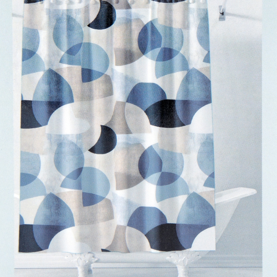 Obrázek 1 pro produkt Geometric sada sprchových závěs 180 x 180 cm