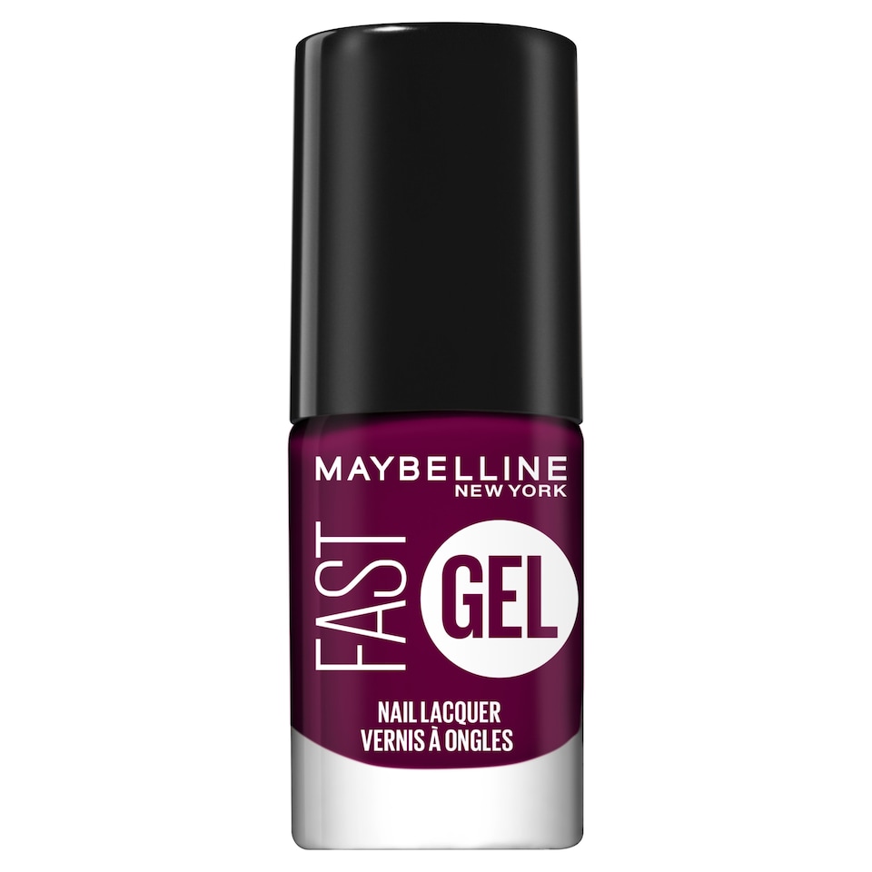 image 1 of Maybelline Fast Gel Nail Lacquer Plum Party 6.7Ml