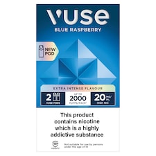 Vuse Blue Raspberry Pods 20mg/ml 2 Pack