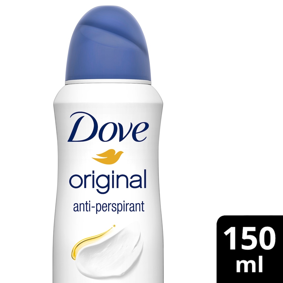 image 1 of Dove Original Antiperspirant Deodorant 150Ml