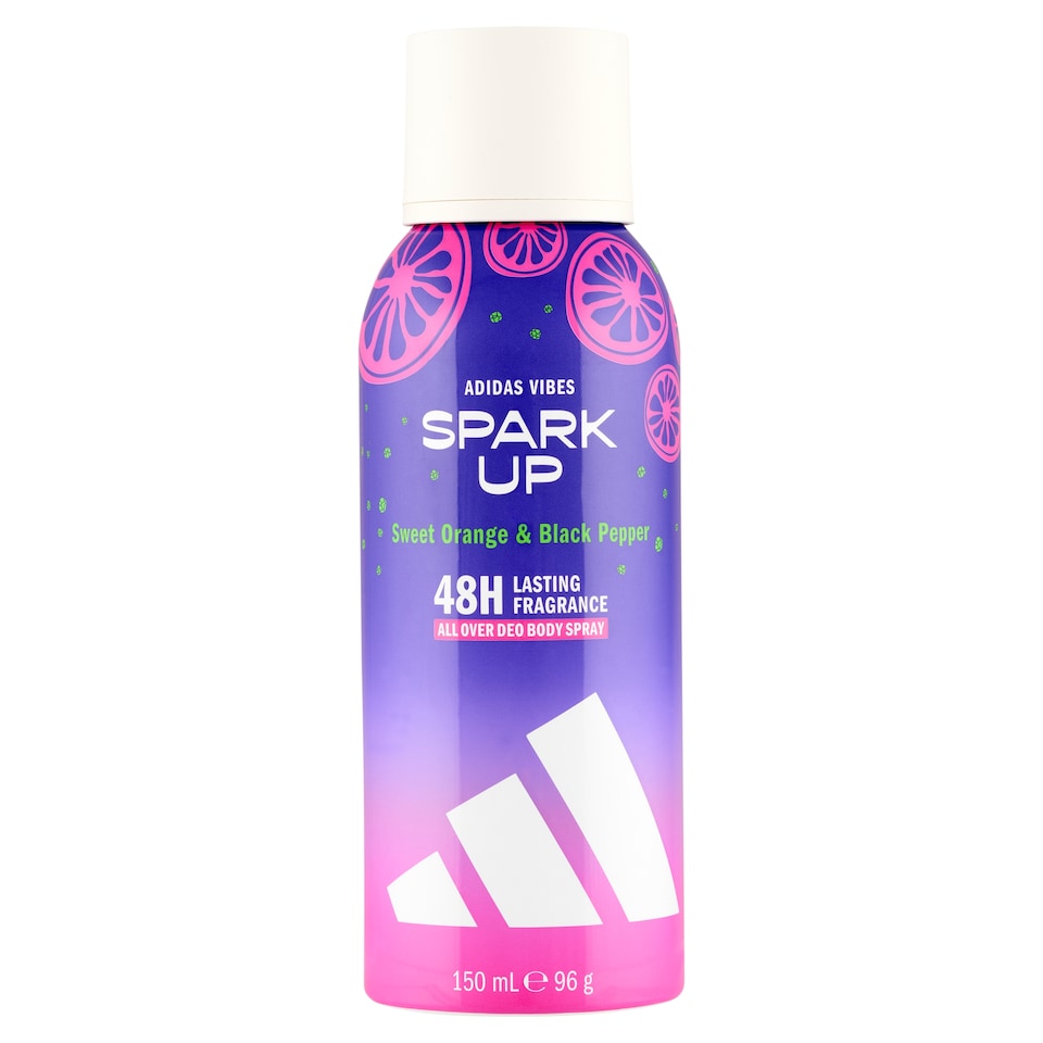 Adidas Spark Up Sweet Orange & Black Pepper dezodor az egész testre 150 ml