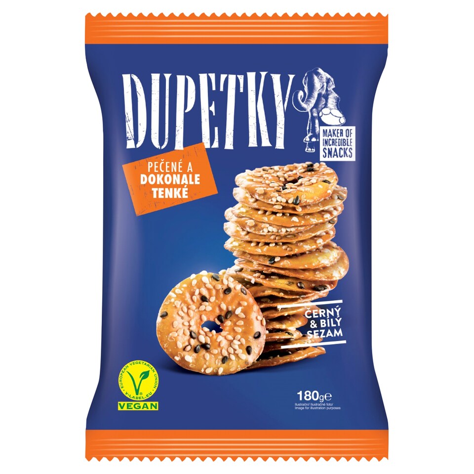 Dupetky Black & White Sesame 180g