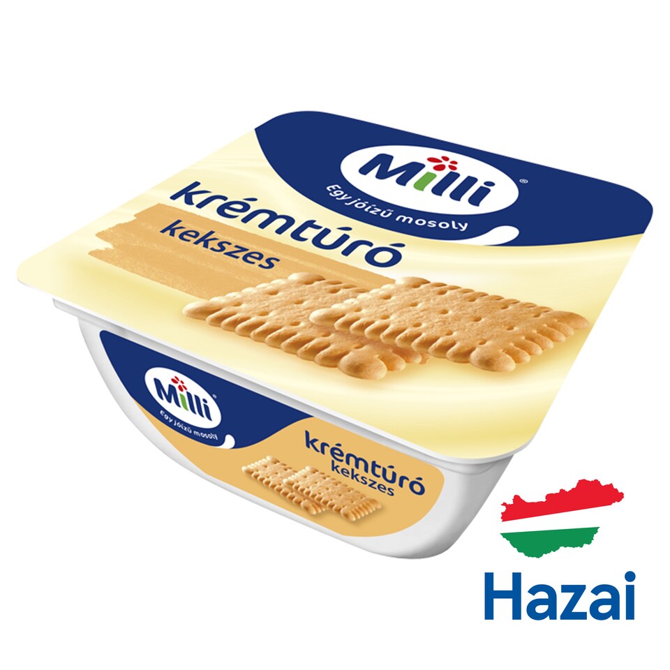 Milli krémtúró lágy kekszdarabokkal 90 g