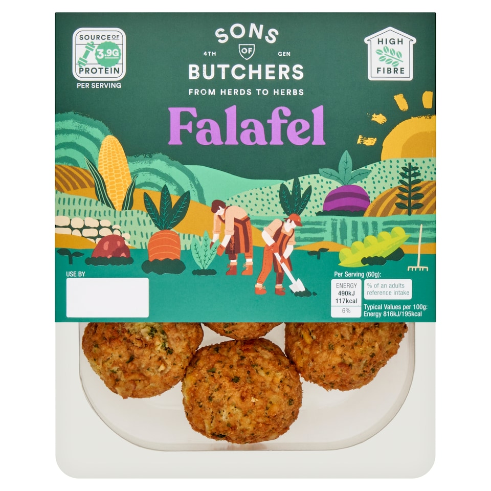 Sons of Butchers Falafel 180g