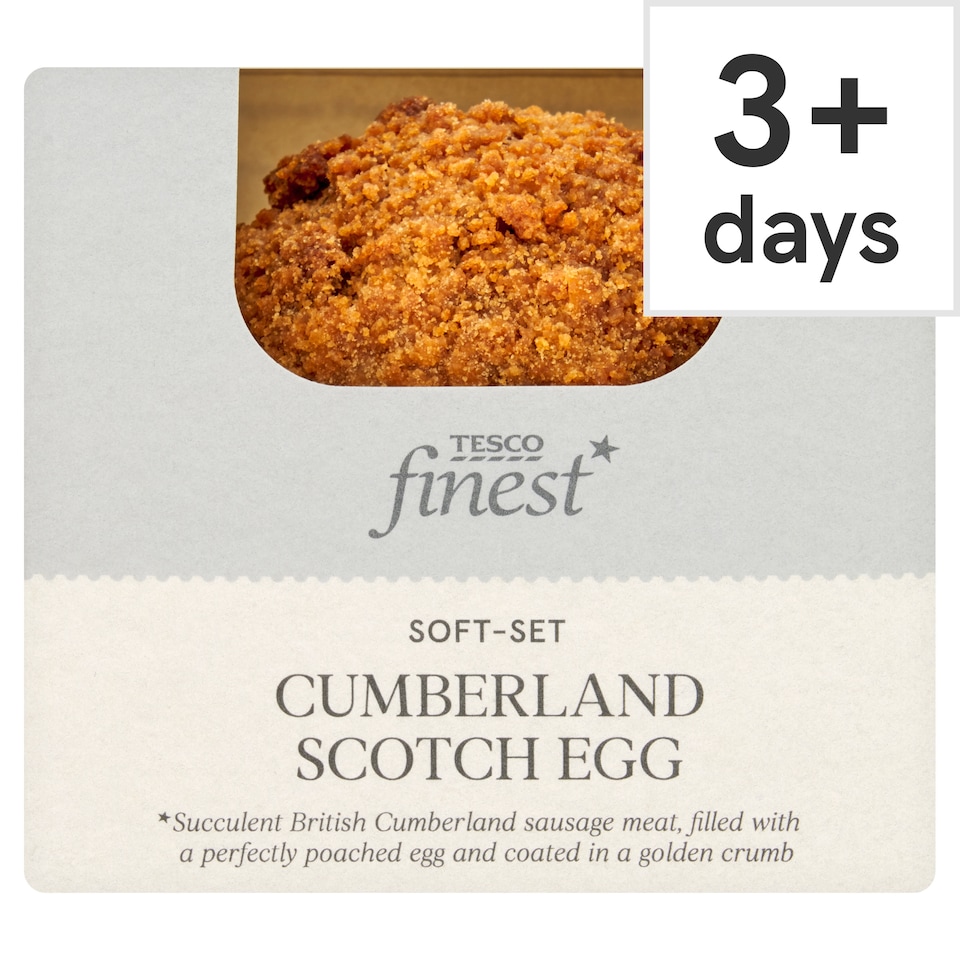 Tesco Finest Soft Set Cumberland Scotch Egg 130g