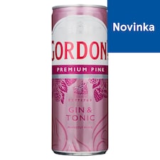 Gordon's Premium Pink Gin & Tonic Carbonated Alcoholic Mixed Drink 250 ml