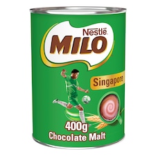 Milo Instant Malt Chocolate Drinking Powder Tin Singapore 400g