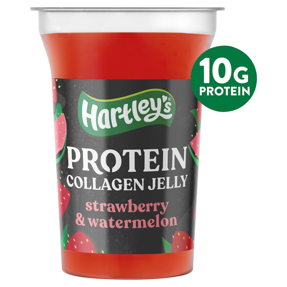 Hartley's Protein Collegen Strawberry & Watermelon Jelly 175g
