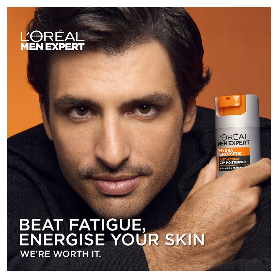 image 1 of L’Oreal Men Expert Hydra Energetic Anti Fatigue Moisturiser 50Ml