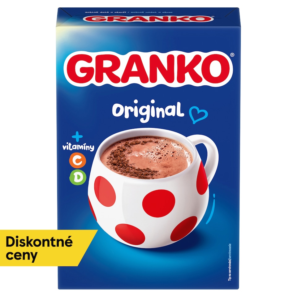 GRANKO Original instantný kakaový nápoj s vitamínmi 400 g