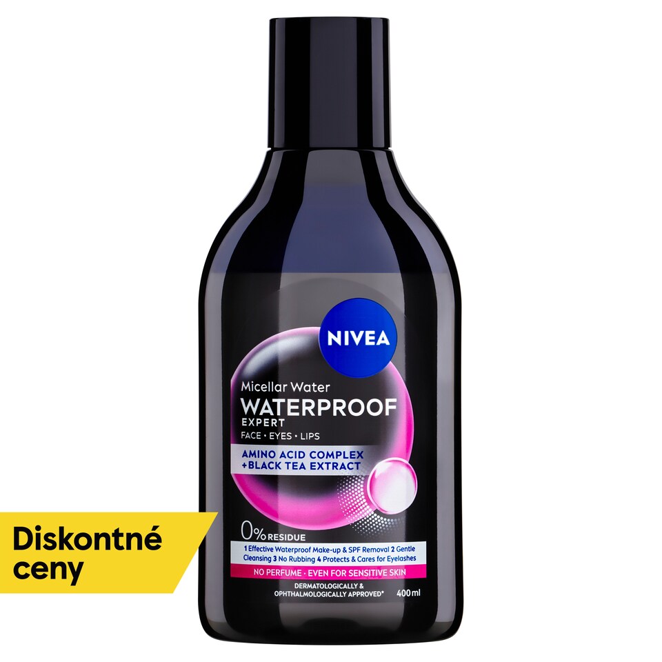 obrázok 1 z Nivea Waterproof Expert Dvojfázová expertná micelárna voda 400 ml