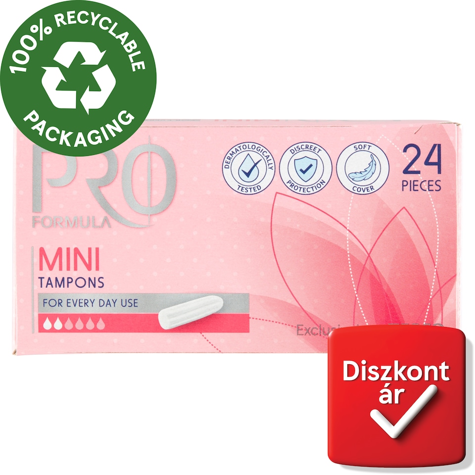 Tesco Pro Formula Mini tampon 24 db
