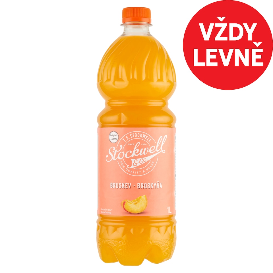 Tesco Broskev 1l