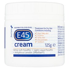 E45 Moisturiser Body Cream for Dry Skin & Eczema 125g