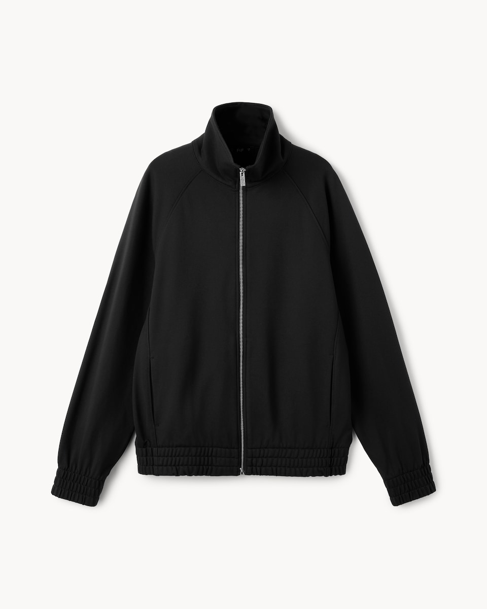 image 1 of F&F Zip Up Jacket in Black