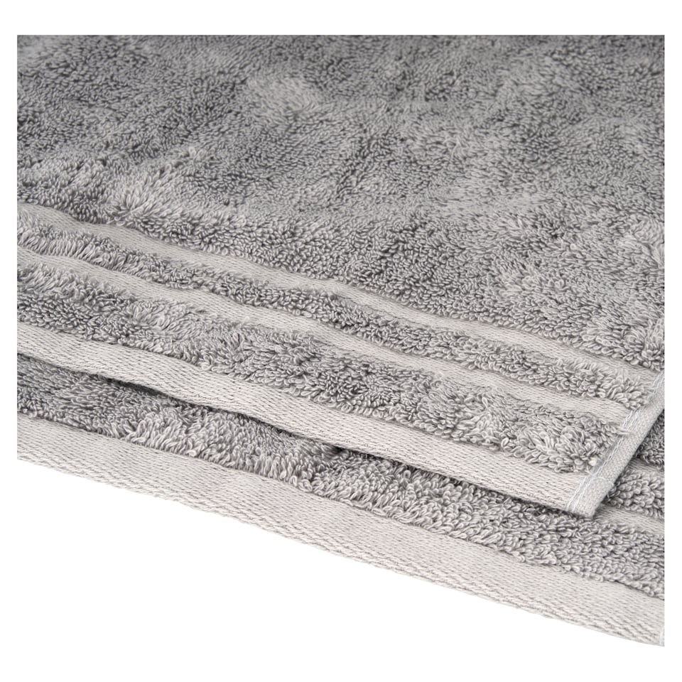 image 1 of F&F Home Egyptian Cotton Hygro Bath Towel Silver