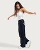 image 2 of OH ME OH MY Cotton Rich Wide Leg Joggers in Navy