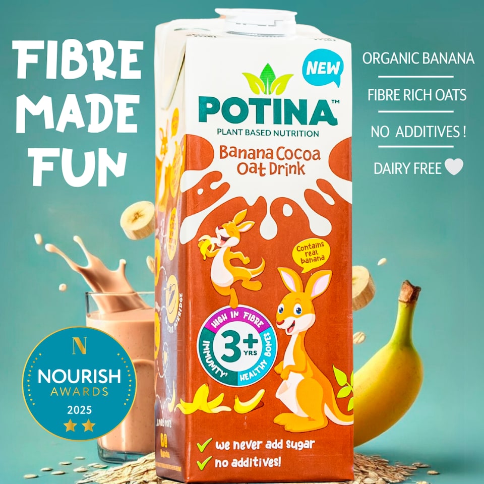 image 1 of POTINA Banana Cocoa Oat drink 1 Litre