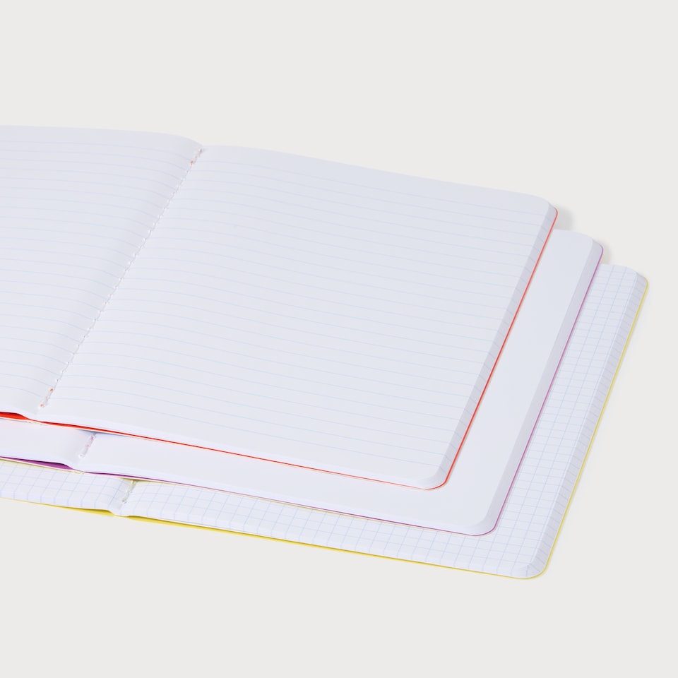 image 1 of Paperchase Happy As a Fish A5 Notebook 3pk