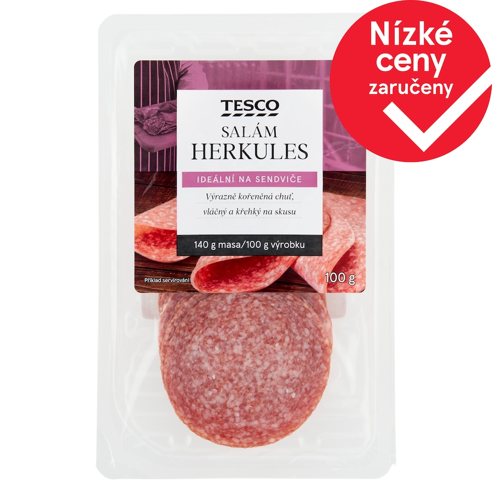 Tesco Salám Herkules 100g