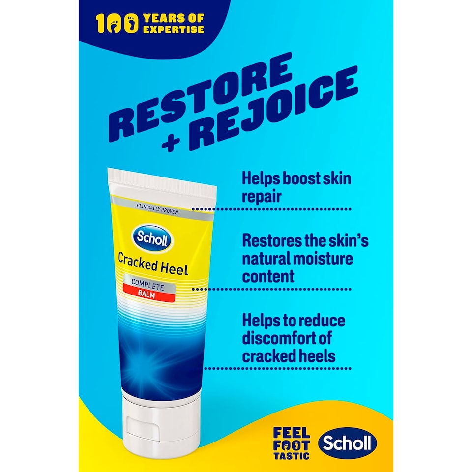 image 1 of Scholl Cracked Heel Balm Active K 60ml