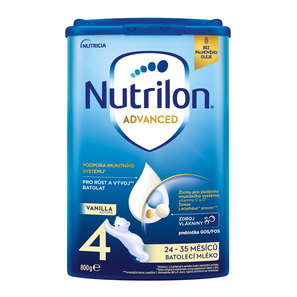 obrázok 1 z NUTRILON Advanced Vanilla 4 batoľacie mlieko 800g