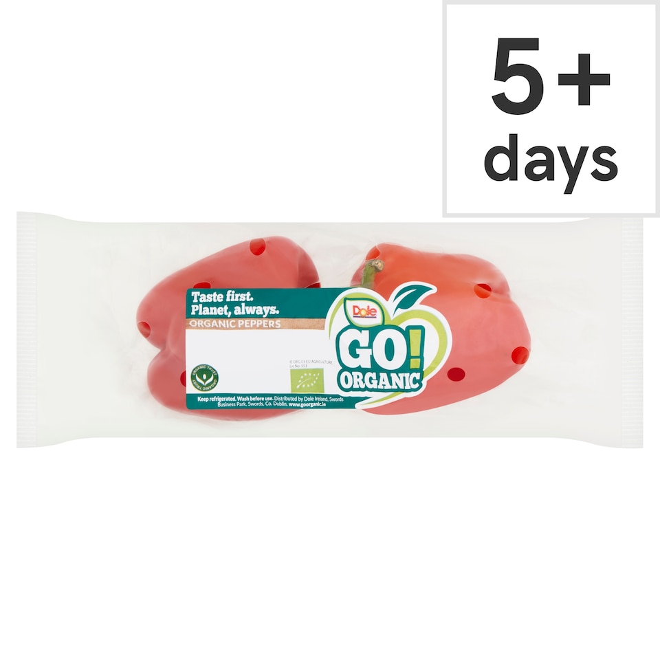 Dole Go Organic Pepper Twin Pack
