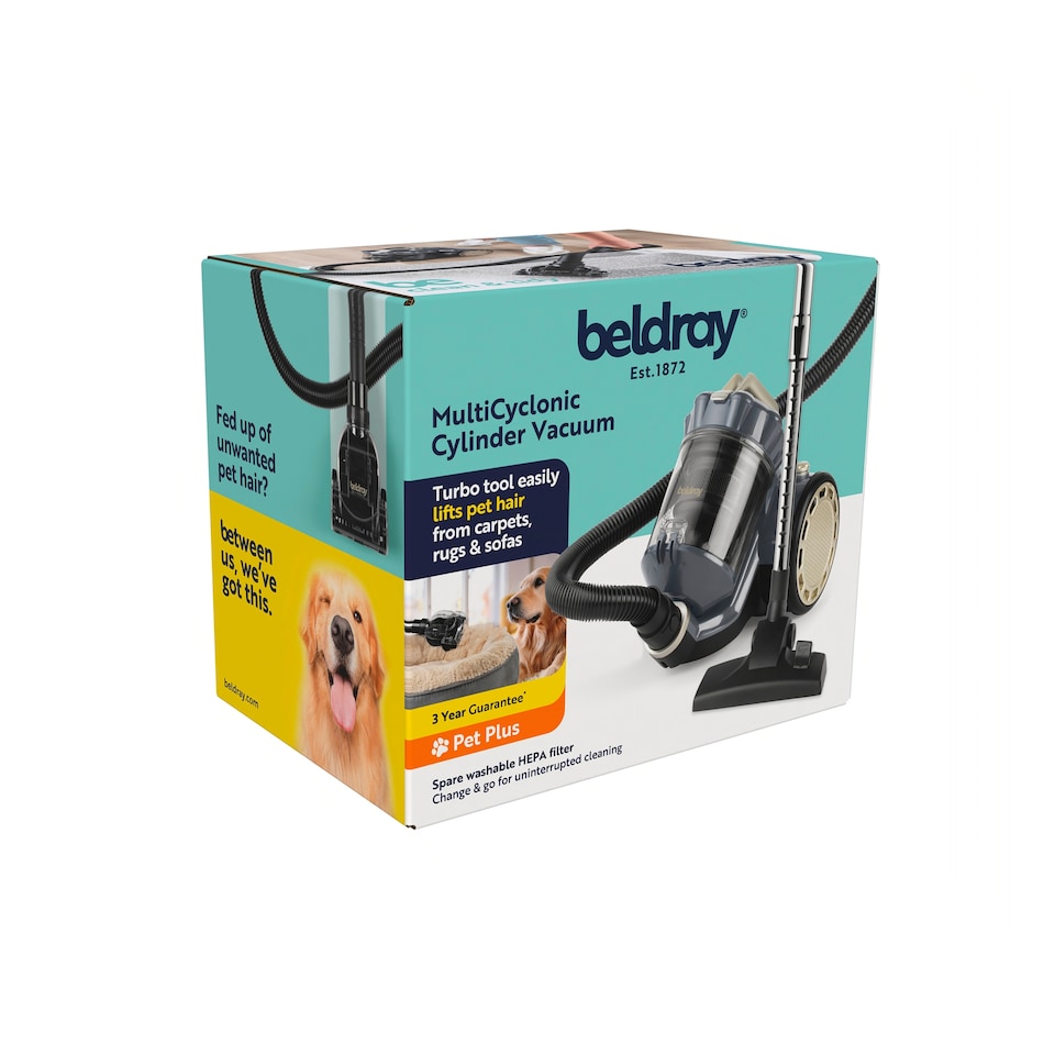 image 1 of Beldray Pet Plus Multicyclonic Titanium Edition Vacuum