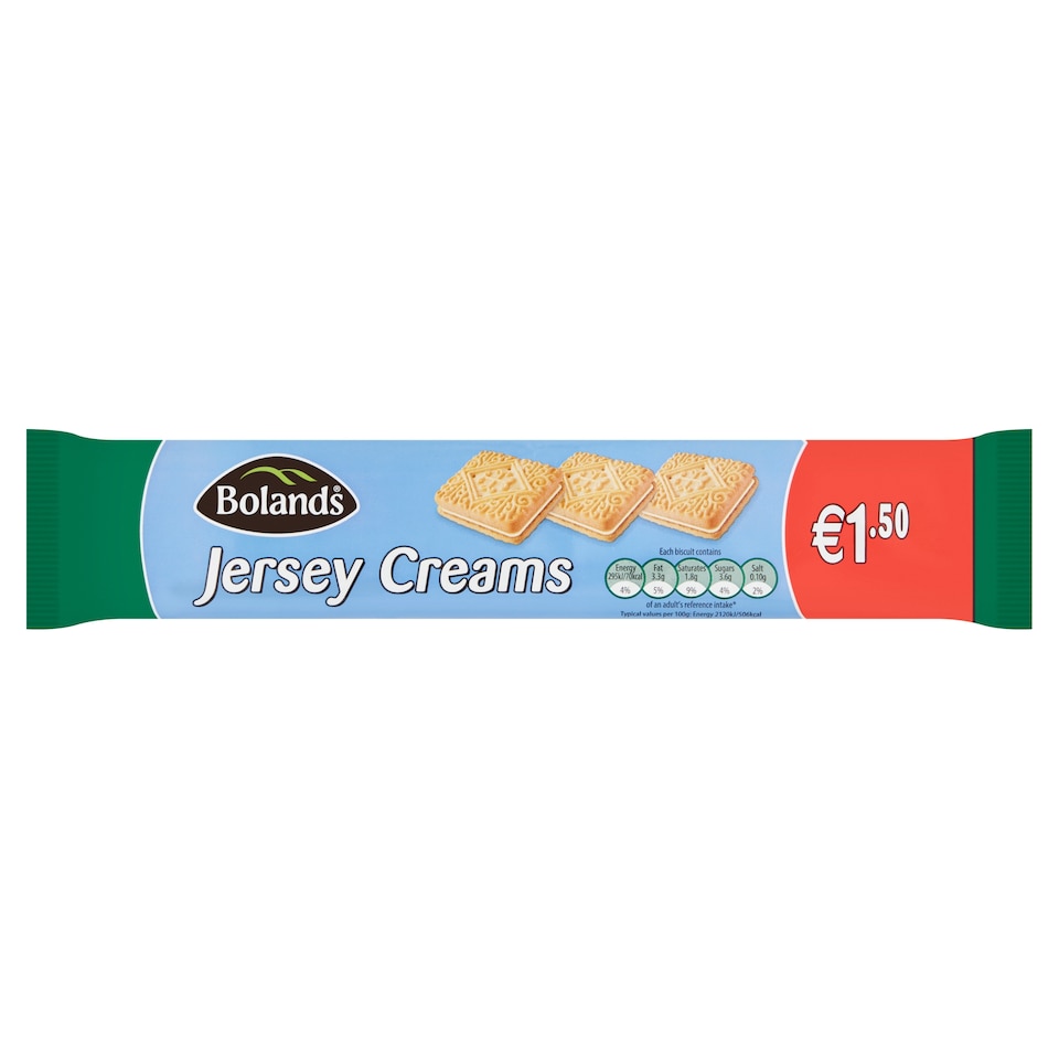 Bolands Jersey Creams Biscuit 150G