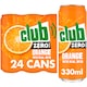 image 1 of CLUB ZERO ORANGE 330ML CAN MP24X1
