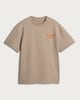 image 4 of F&F Active Pure Cotton Recreation Athl. Dept. Slogan T-Shirt in Stone