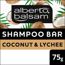 Alberto Balsam Coconut & Lychee Shampoo Bar 75G