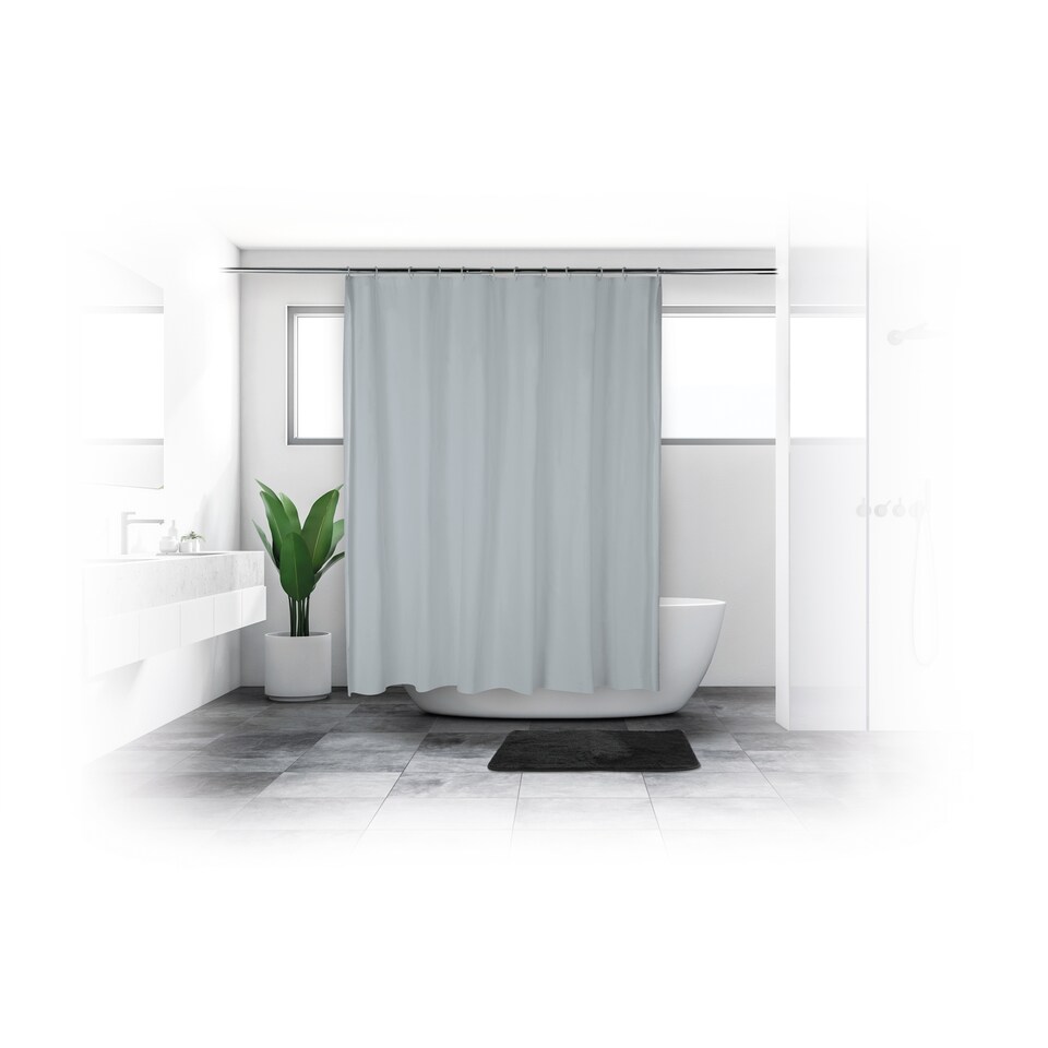 image 1 of Beldray Grey Antibacterial Shower Certain