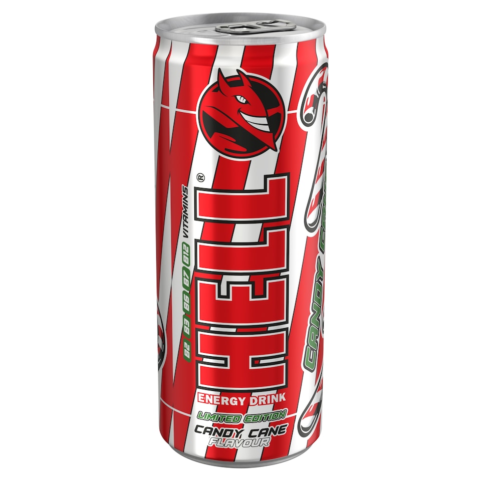 HELL Candy Cane ízű limitált kiadású energiaital 250 ml