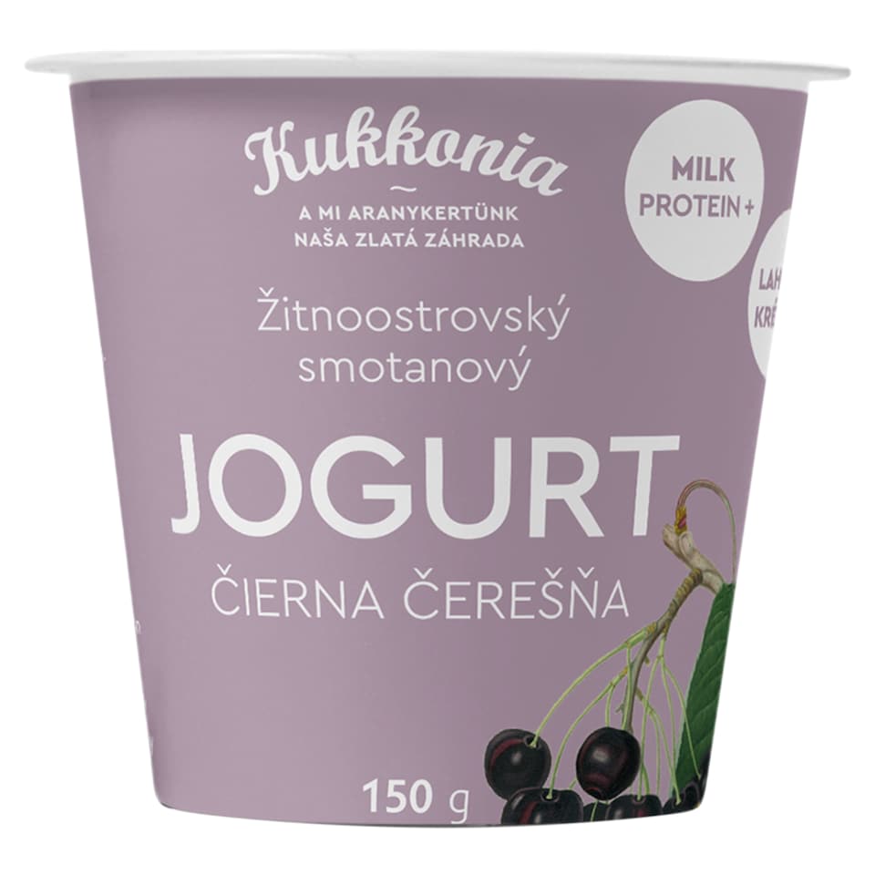 Kukkonia Rye Island Cream Yogurt Black Cherry 150 g