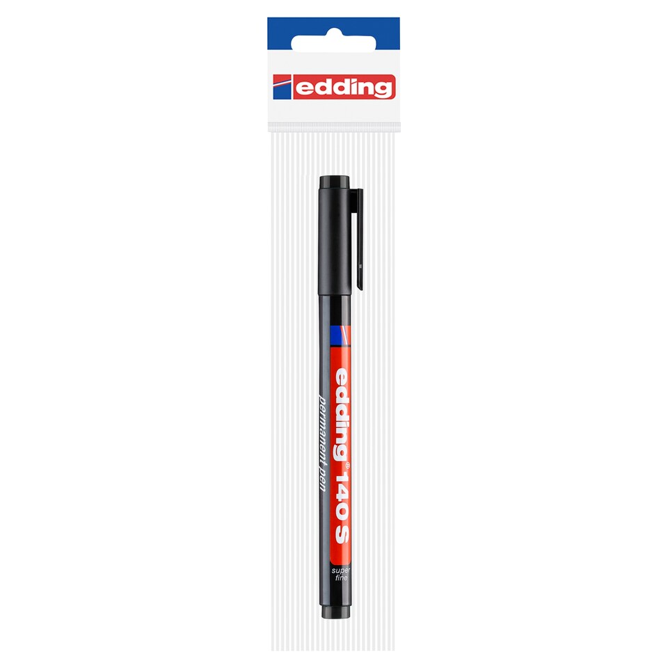 Edding Permanent Black Marker 140S 1 pcs 