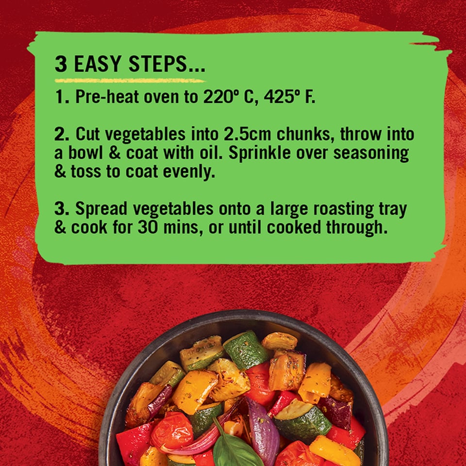 image 1 of Schwartz Mediterranean Roasted Vegetable Mix 30