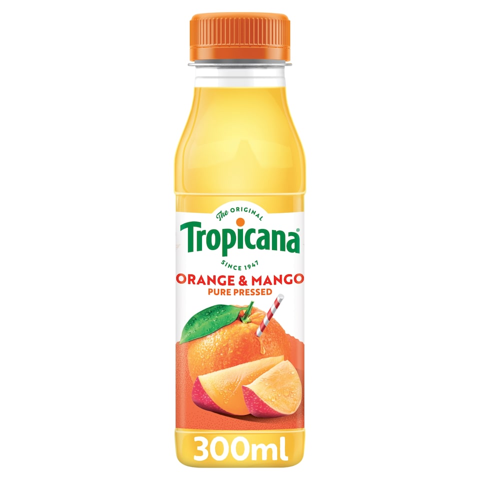 image 1 of Tropicana Orange & Mango Juice 300Ml