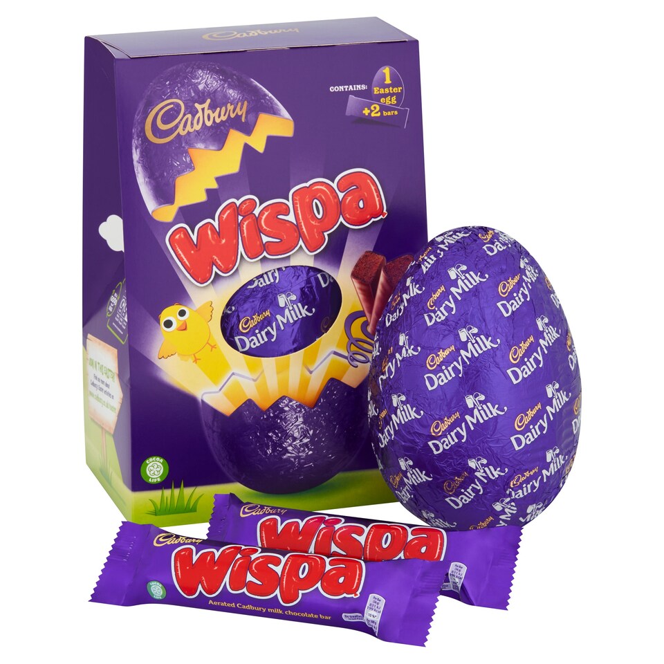 Cadbury Wispa Chocolate Egg 249G