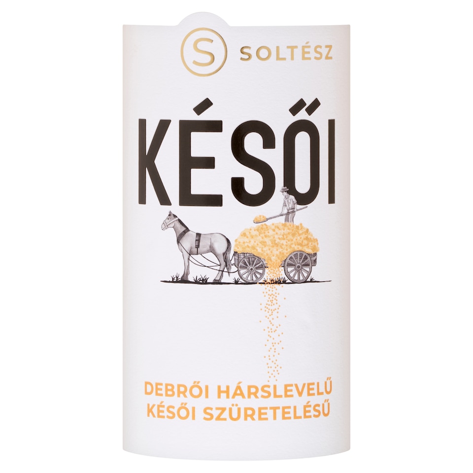 image 1 of Soltész Debrői Hárslevelű Late Harvest Sweet White Wine 11% 750 ml